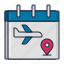 airline, flight, plan, transport 