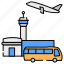 airport, airport transportation, bus shuttle service, public transport, shipping services, transport services, transportation 