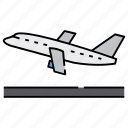 aircraft, airplane, airport, aviation, departure, plane flight, transportation