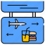 aeroplane navigation, air navigation, airplane navigation, food navigation, navigation board, plane signs 