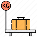 electronic machine, luggage mass, luggage scale, luggage weight, weight balance, weighting machine, weighting scale