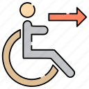 disability, disable access, disabled area, handicapped, hospitality, patient area, wheel chair