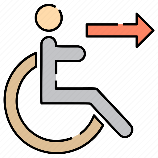 Disability, disable access, disabled area, handicapped, hospitality, patient area, wheel chair icon - Download on Iconfinder