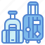 bag, baggage, luggage, suitcase, travel 