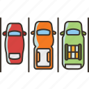 car, parking, area, traffic, vehicle