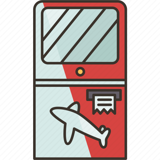 Kiosk, machine, ticket, service, purchase icon - Download on Iconfinder