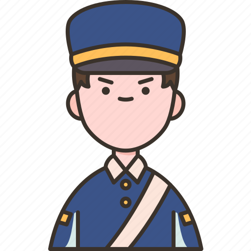 Security, guard, officer, safety, airport icon - Download on Iconfinder