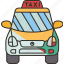 taxi, cap, transportation, service, public 