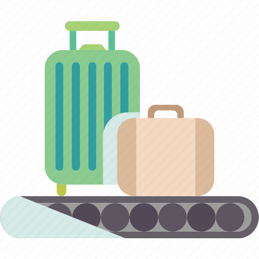 Baggage, claim, conveyor, luggage, arrival icon - Download on Iconfinder