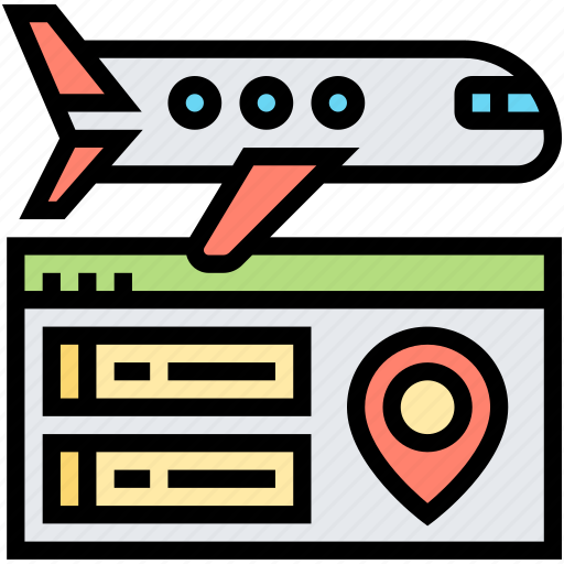 Airline, flight, destination, travel, journey icon - Download on Iconfinder
