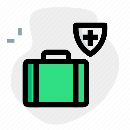Luggage, insurance, suitcase, airport, travel icon - Download on Iconfinder