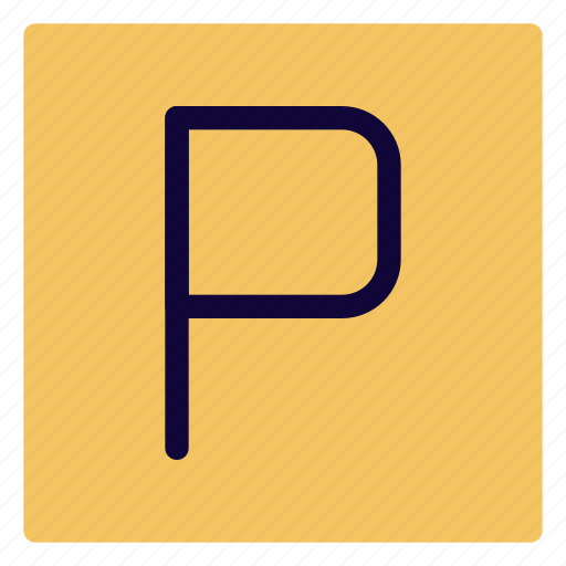 Parking, sign board, airport, vehicle, section icon - Download on Iconfinder
