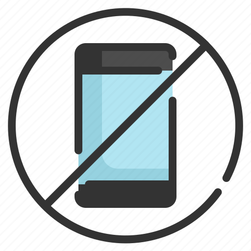 No, cell, phone, off, mobile, warning icon icon - Download on Iconfinder