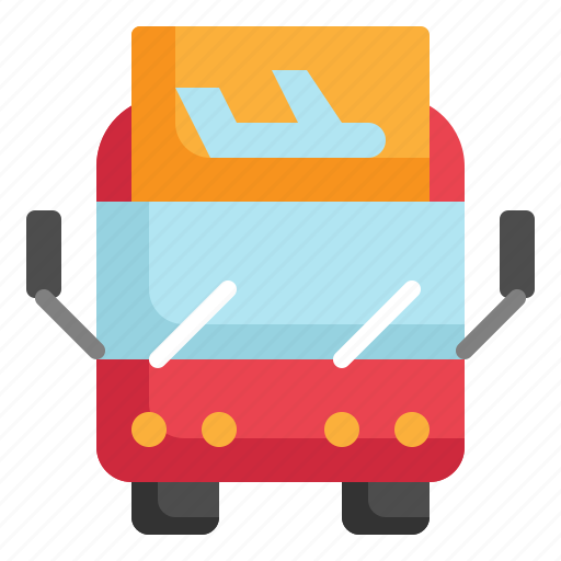 Bus, delivery, airport, services, logistics, transport icon icon - Download on Iconfinder