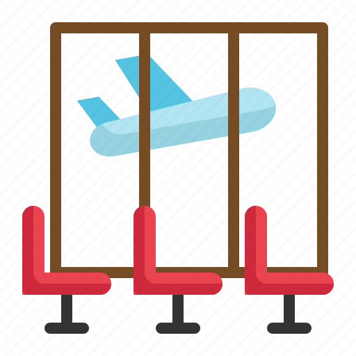 Waiting, seat, room, area, airport icon icon - Download on Iconfinder