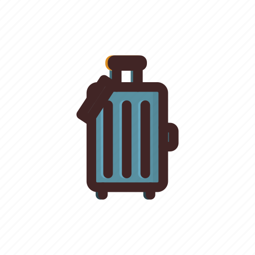 Baggage, luggage, suitcase, tourism, travel icon - Download on Iconfinder