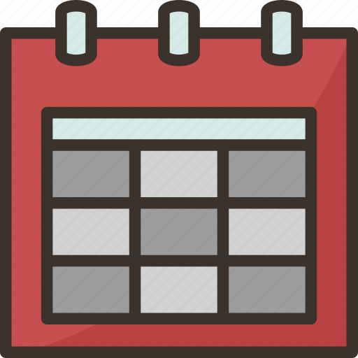 Calendar, date, month, schedule, appointment icon - Download on Iconfinder
