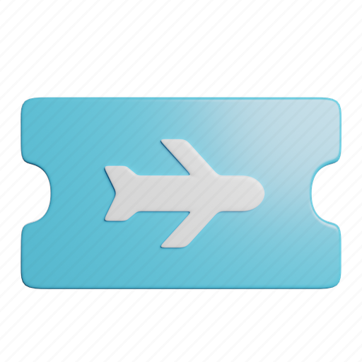 Plane, ticket, 1 icon - Download on Iconfinder on Iconfinder