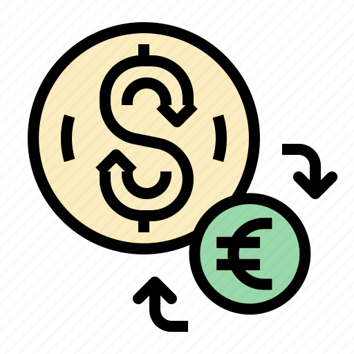 Currency, dollar, euro, exchange, money icon - Download on Iconfinder
