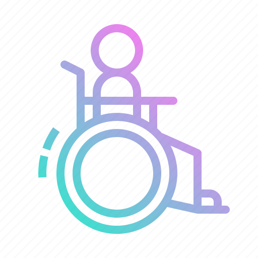 Chair, handicap, handicapped, sign, wheels icon - Download on Iconfinder