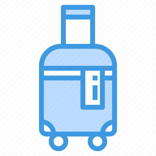 Airplane, airport, bag, plane, transportation, travel icon - Download on Iconfinder
