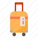 airplane, airport, bag, plane, transportation, travel