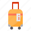airplane, airport, bag, plane, transportation, travel 