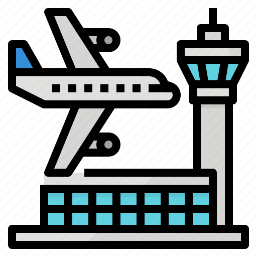 Airport, flight, fly, plane icon - Download on Iconfinder