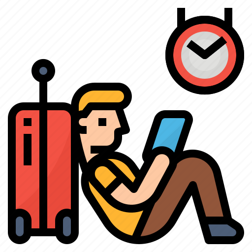Airport, arrival, delayed, flight icon - Download on Iconfinder