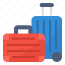 baggage, luggage, suitcase, travel
