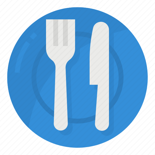 Dish, fork, restaurants, spoon icon - Download on Iconfinder