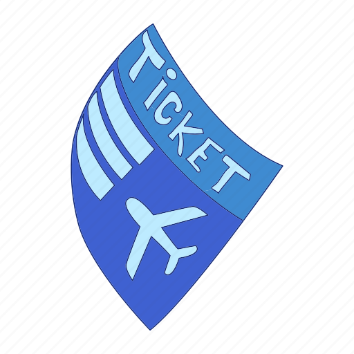 Airline, airplane, airport, cartoon, departure, ticket, travel icon - Download on Iconfinder