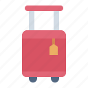 baggae, bag, airport, airplane, terminal, travel