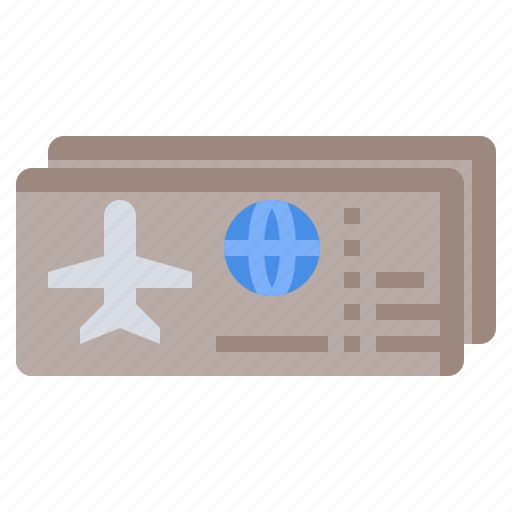 Boarding, files, folders, passage, plane, ticket, tickets icon - Download on Iconfinder