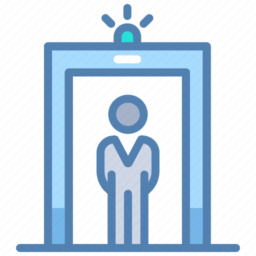 airport security check icon