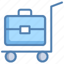 baggage, cart, handcart, luggage, luggage trolley, shopping, trolley