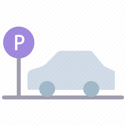 Car, car parking, navigation, parking, parking lot, transport icon - Download on Iconfinder