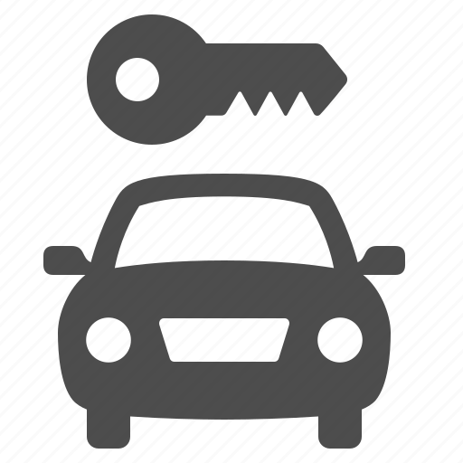 Car, key, rent, rent a car, rent-a-car, vehicle icon - Download on Iconfinder