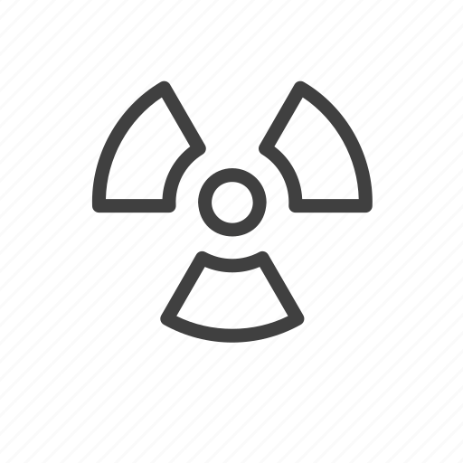 Radiation, radiation circle, nuclear, radioactive, toxic, power, radioactivity icon - Download on Iconfinder
