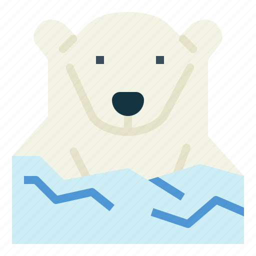 Animal, bear, mammal, polar, wildlife icon - Download on Iconfinder