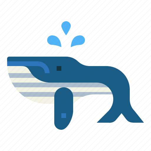 Animal, animals, aquatic, fish, mammal, whale icon - Download on Iconfinder