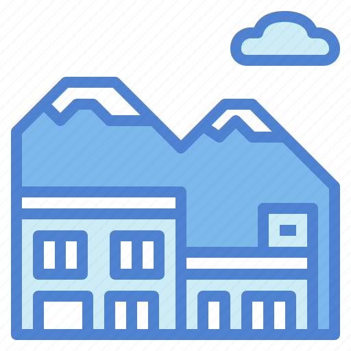 Alaska, building, ice, mountain, town icon - Download on Iconfinder