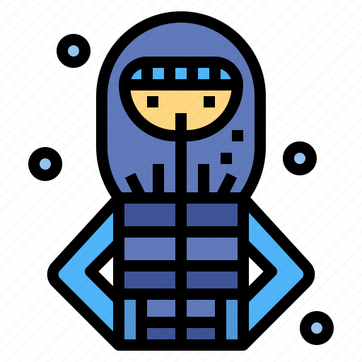Coat, cold, cool, hood, winter icon - Download on Iconfinder