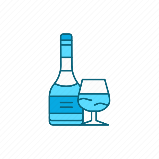 Brandy, bottle, alcohol, beverage icon - Download on Iconfinder