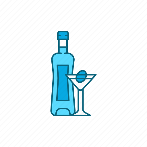 Vermouth, bottle, alcohol, beverage icon - Download on Iconfinder