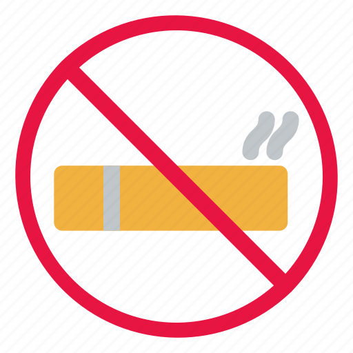 1, smoking, cigarette, forbidden, warning, no icon - Download on Iconfinder