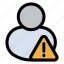 1, avatar, account, error, profile, warning 
