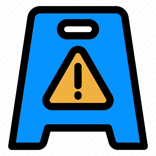 1, floor, sign, caution, cleaning, wet icon - Download on Iconfinder
