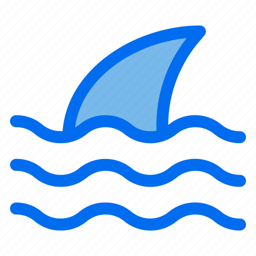 1, attention, alert, ocean, shark, warning icon - Download on Iconfinder