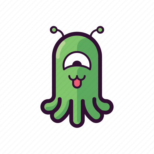 Alien, expression, emotion, emoticon, emoji icon - Download on Iconfinder